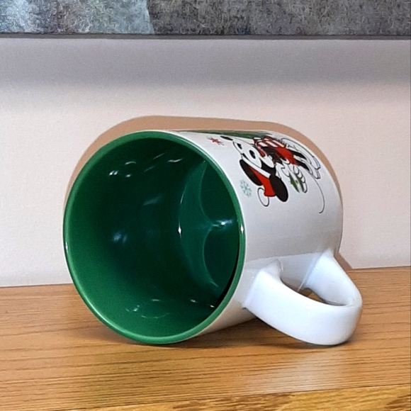 Mickey Mouse Holiday Two-Tone Mug NWT - Picture 4 of 5
